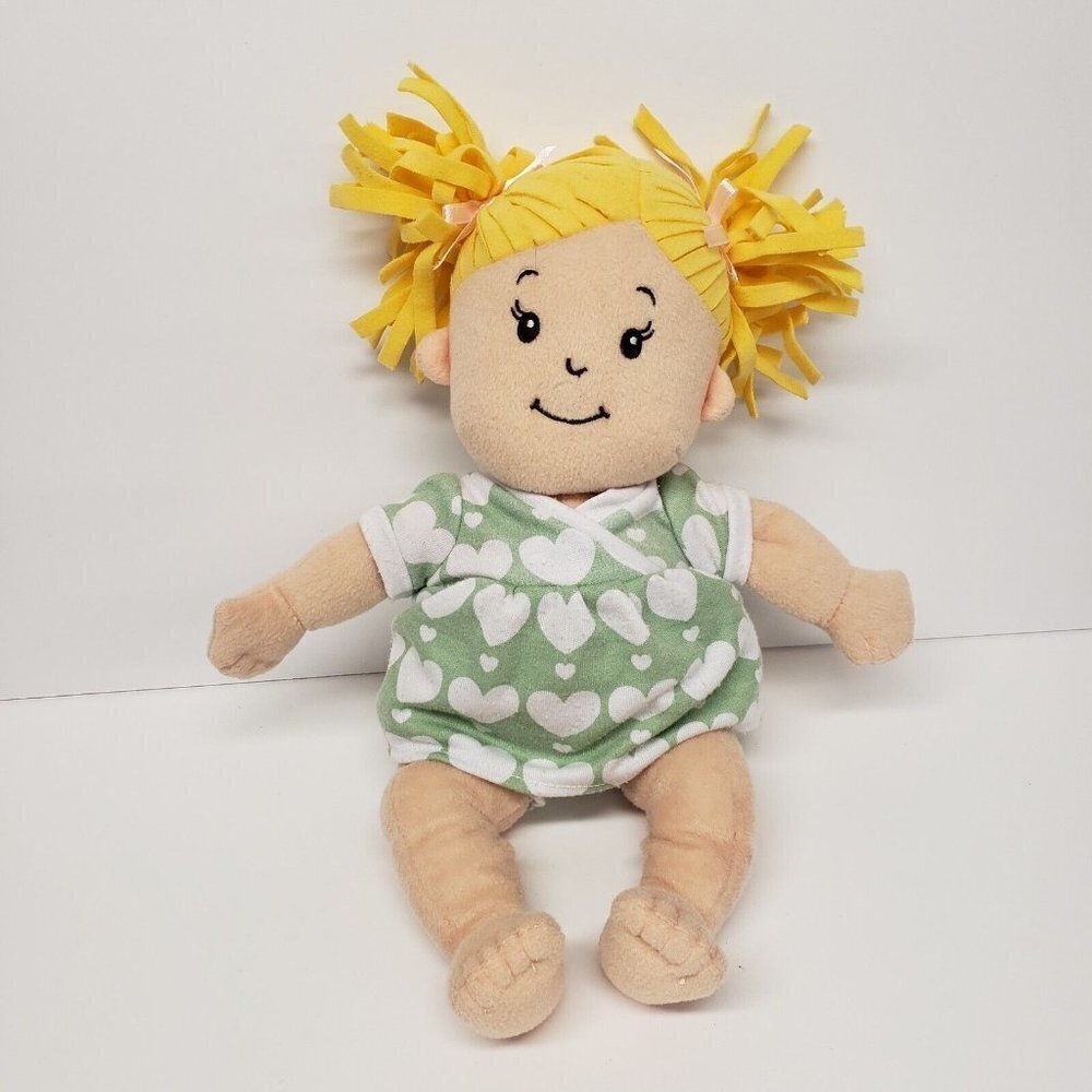 Manhattan Toy 14" Baby Stella Doll 2014 Yellow Hair Plush